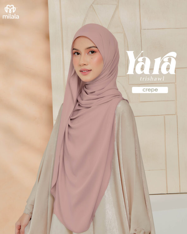 YARA TRISHAWL - CREPE