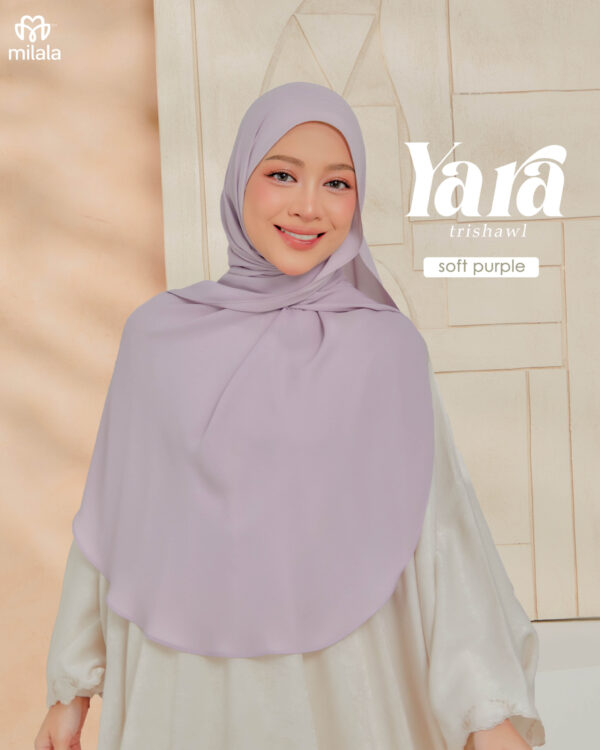 YARA TRISHAWL - SOFT PURPLE