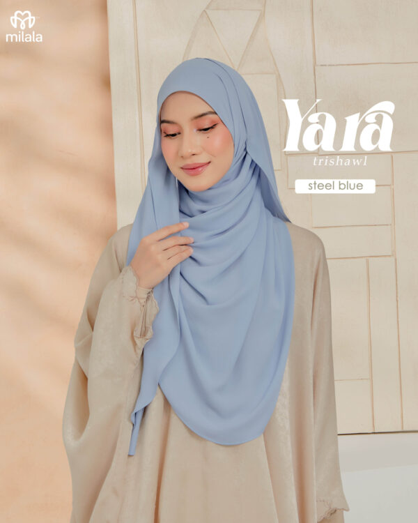 YARA TRISHAWL - STEEL BLUE